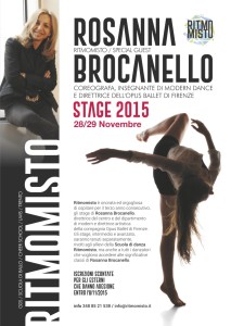 Ritmomisto, Rosanna Brocanello stage (flyer A5)-3